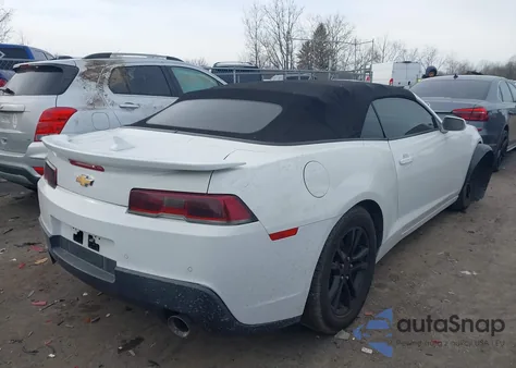 2015 Chevrolet Camaro 1Lt from USA, damaged, VIN 2G1FD3D32F9266129